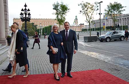 Stefan Löfven y Ulla
