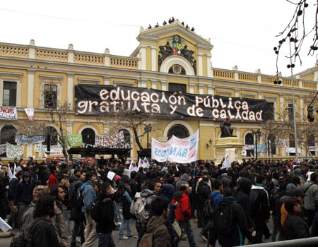 Protestas estudiantiles