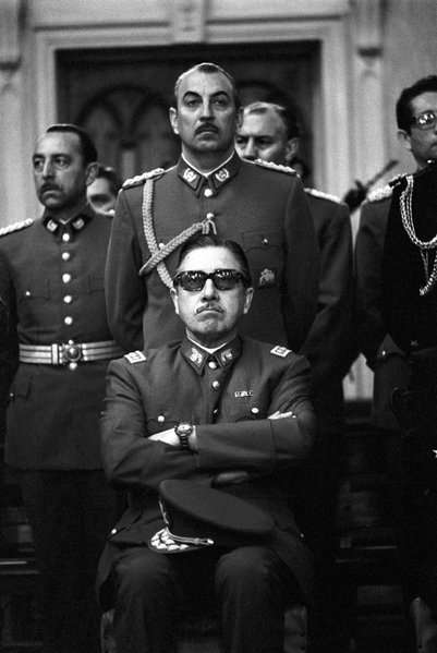 El dictador Augusto Pinochet