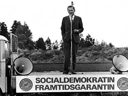 Olof Palme en Almedalen 1968
